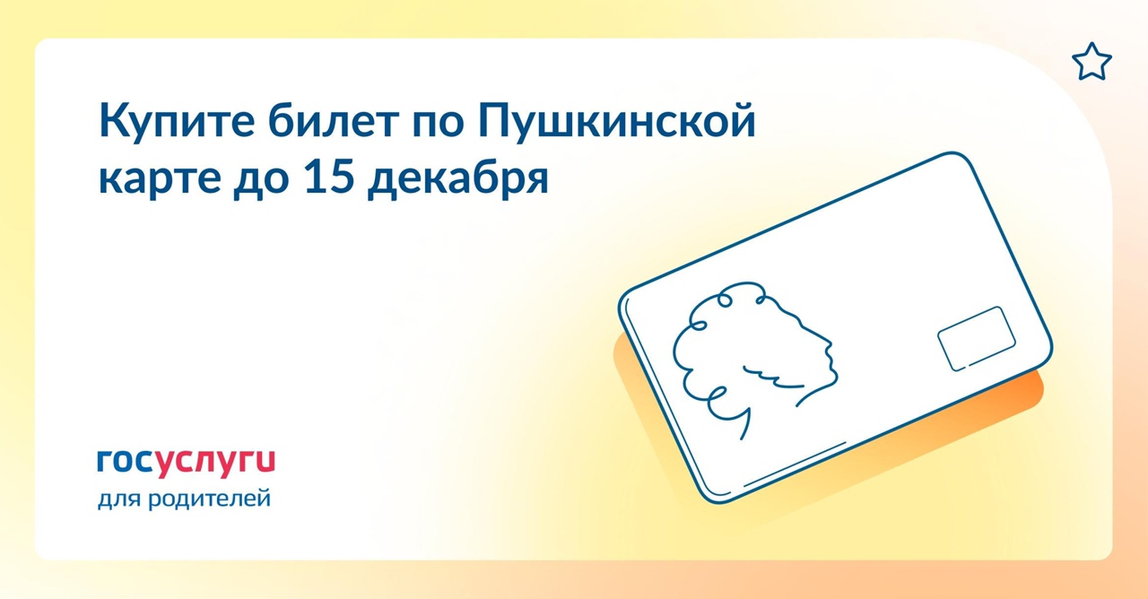 Не оставляйте деньги в бюджете — оплатите билеты на новогодние каникулы Пушкинской картой.